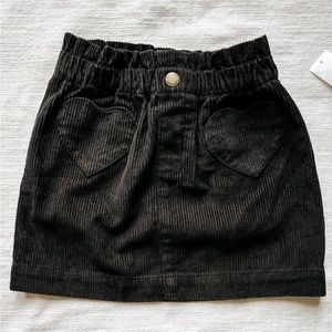 New Baby Gap Black Corduroy Skirt Size 3T